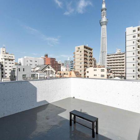 Asakusa Sky Stay Tiffany Blue Room Токио Екстериор снимка