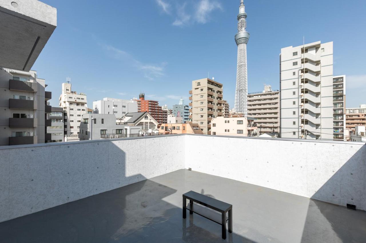 Asakusa Sky Stay Tiffany Blue Room Токио Екстериор снимка